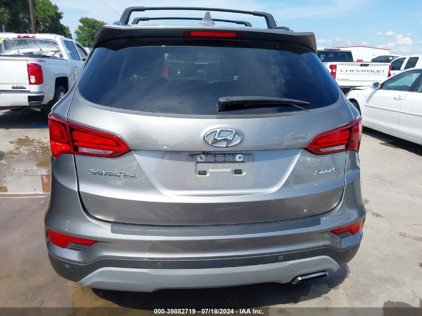 2018 Hyundai Santa Fe Sport 2.4L VIN: 5NMZU3LB9JH100853 Lot: 39882719