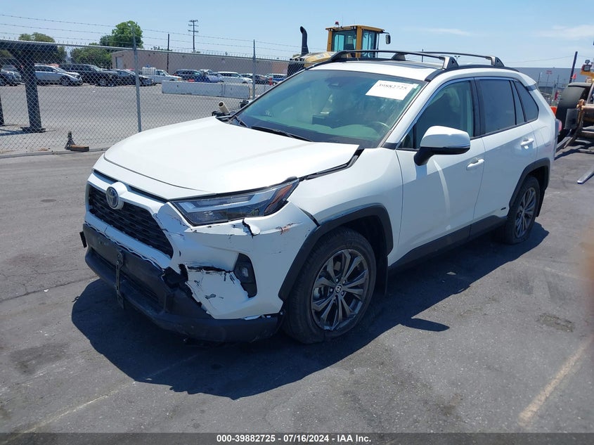 2022 TOYOTA RAV4 HYBRID XLE PREMIUM - JTMB6RFV7ND532327