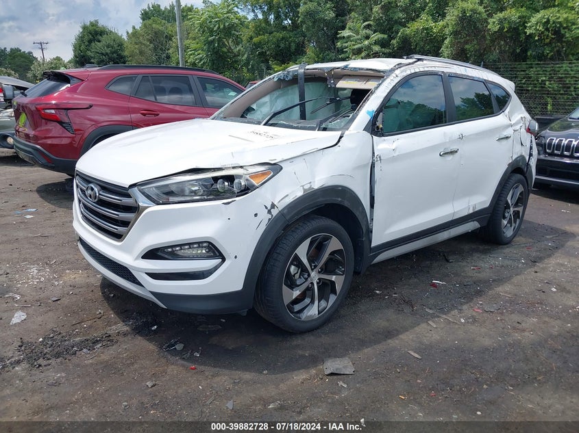 2017 HYUNDAI TUCSON LIMITED - KM8J3CA21HU378471