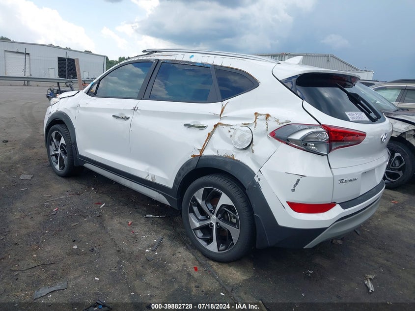 2017 HYUNDAI TUCSON LIMITED - KM8J3CA21HU378471