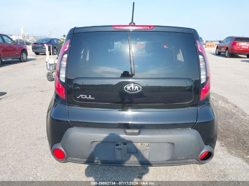 2015 Kia Soul VIN: KNDJN2A27F7230345 Lot: 39882734