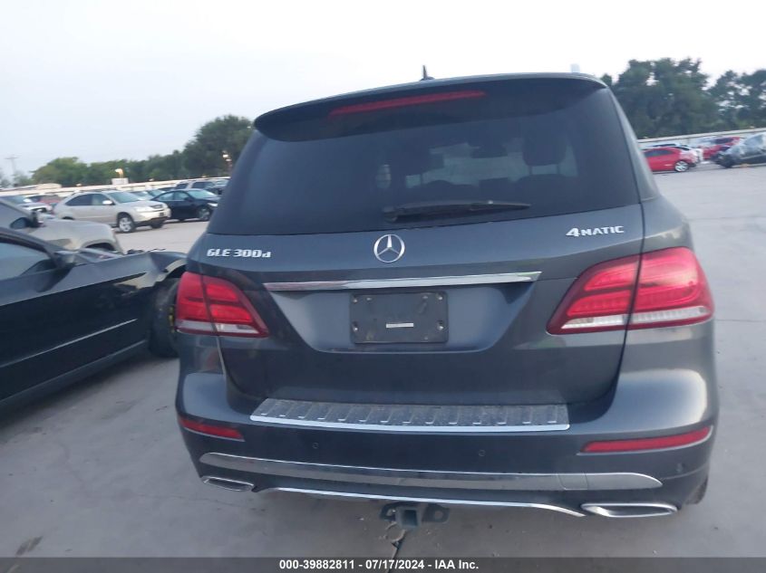 4JGDA0EB0GA7847 2016 Mercedes-Benz Gle 300D 4Matic