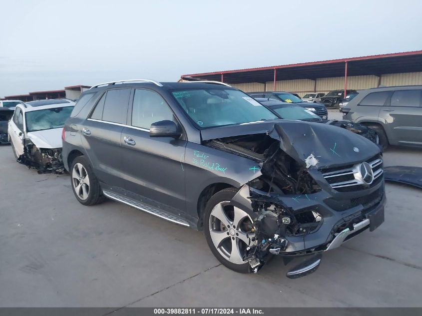 4JGDA0EB0GA7847 2016 Mercedes-Benz Gle 300D 4Matic