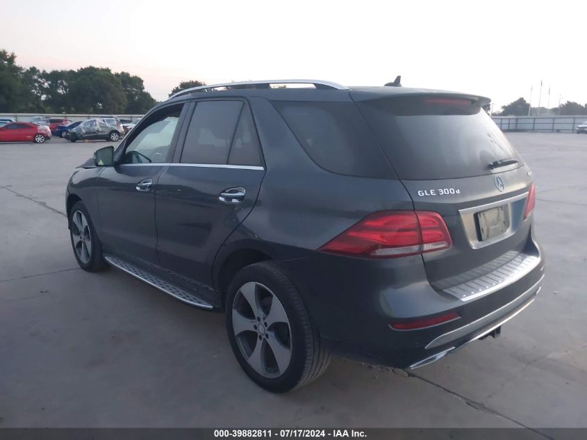 4JGDA0EB0GA7847 2016 Mercedes-Benz Gle 300D 4Matic