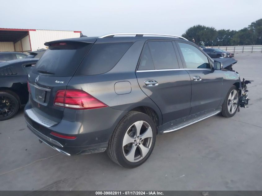 4JGDA0EB0GA7847 2016 Mercedes-Benz Gle 300D 4Matic