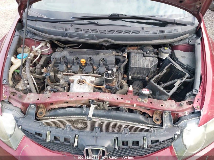 2010 Honda Civic Ex VIN: 19XFA1F88AE072101 Lot: 39882812