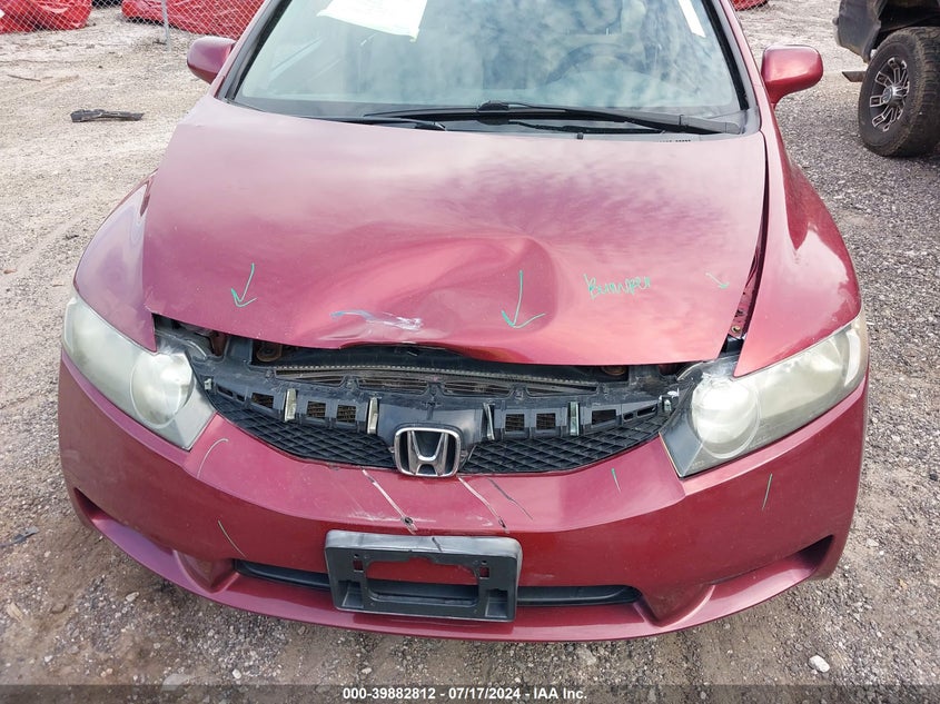 2010 Honda Civic Ex VIN: 19XFA1F88AE072101 Lot: 39882812