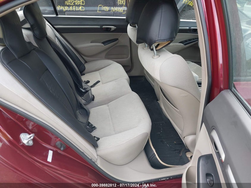 2010 Honda Civic Ex VIN: 19XFA1F88AE072101 Lot: 39882812