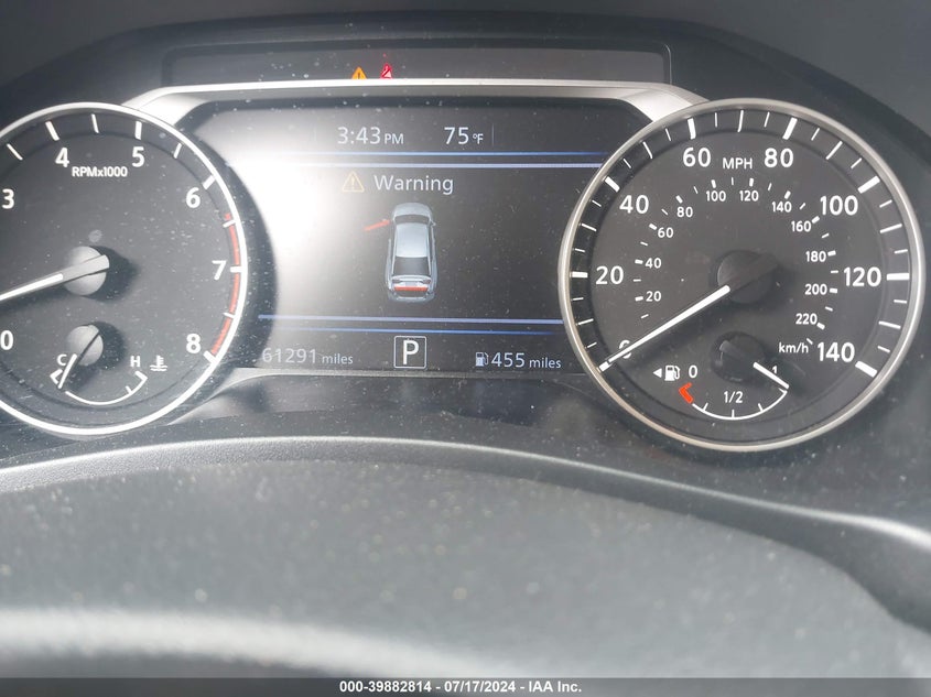 2022 Nissan Altima Sr VIN: 1N4BL4CV8NN348725 Lot: 39882814