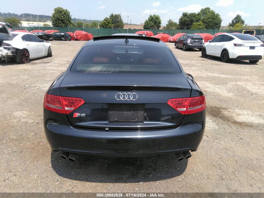 2012 Audi S5 4.2 Premium Plus VIN: WAUVVAFR0CA003415 Lot: 39882839