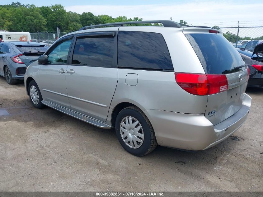 2004 Toyota Sienna Le VIN: 5TDZA23C74S057420 Lot: 39882851