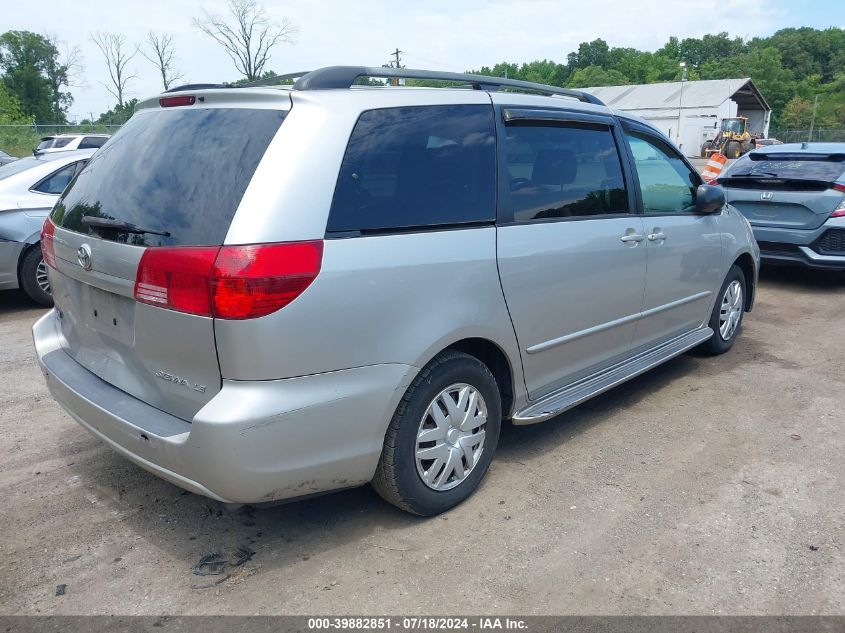 2004 Toyota Sienna Le VIN: 5TDZA23C74S057420 Lot: 39882851