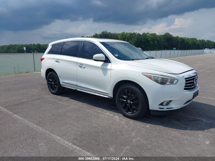 2013 Infiniti Jx35 VIN: 5N1AL0MM0DC322372 Lot: 39882865