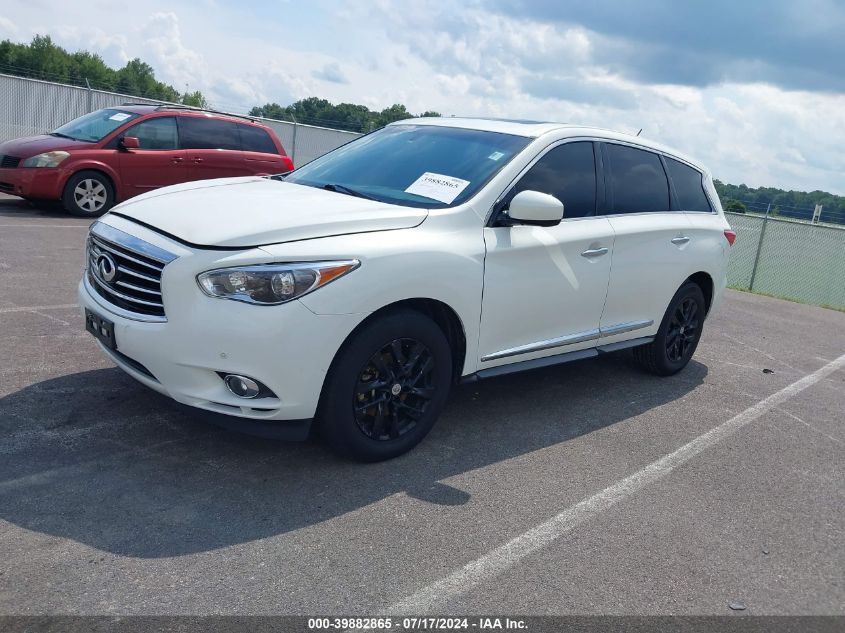 2013 Infiniti Jx35 VIN: 5N1AL0MM0DC322372 Lot: 39882865