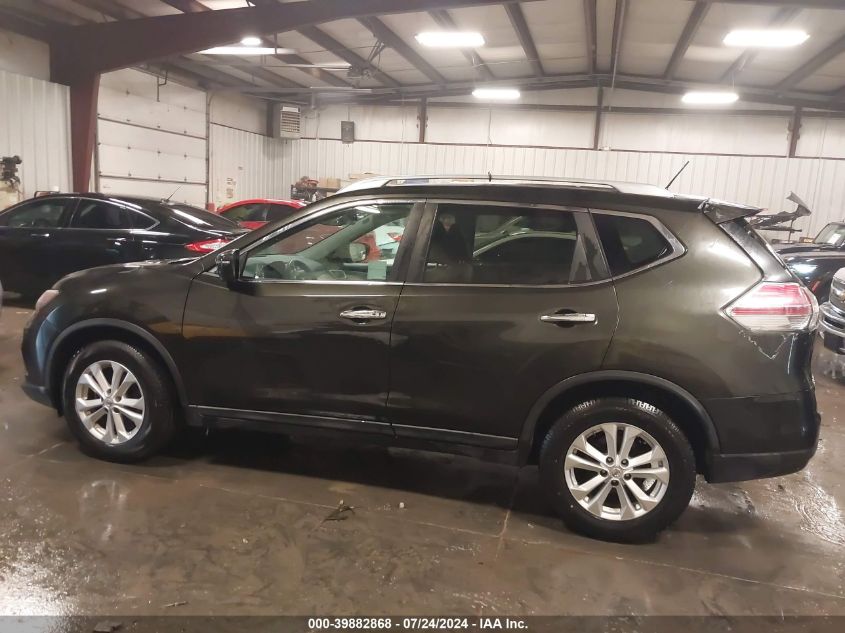 2016 Nissan Rogue S/Sl/Sv VIN: 5N1AT2MT5GC731328 Lot: 39882868