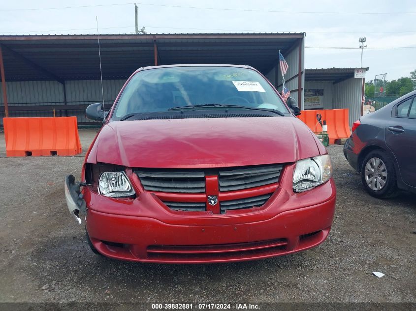 2005 Dodge Caravan Sxt VIN: 1D4GP45R75B435282 Lot: 39882881