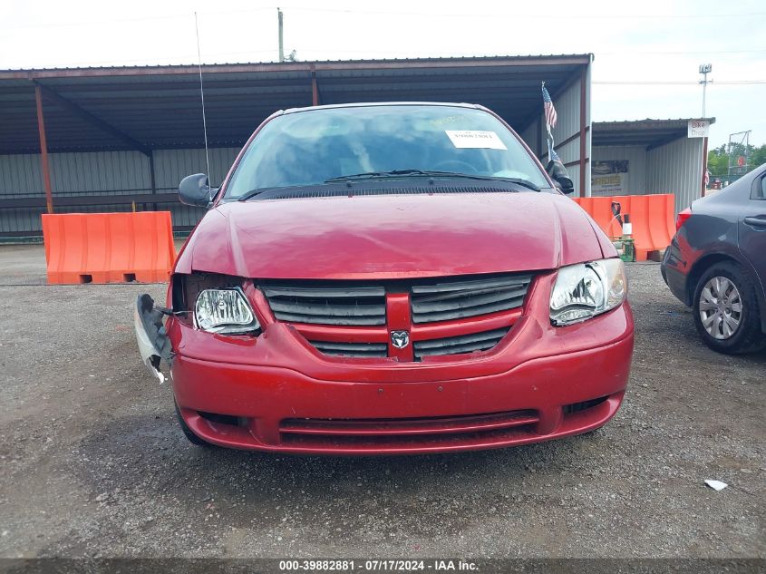 2005 Dodge Caravan Sxt VIN: 1D4GP45R75B435282 Lot: 39882881