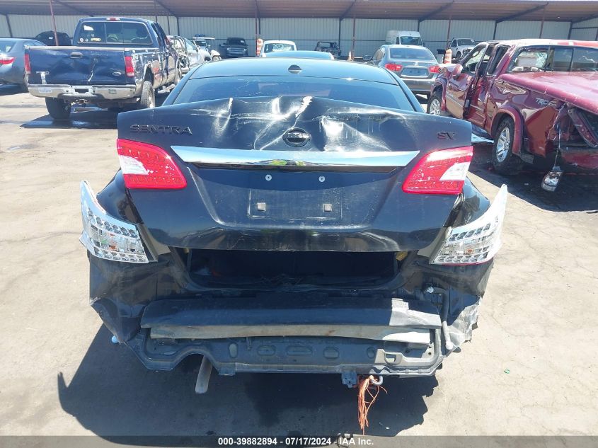 2015 Nissan Sentra Sv VIN: 3N1AB7AP5FL629710 Lot: 39882894