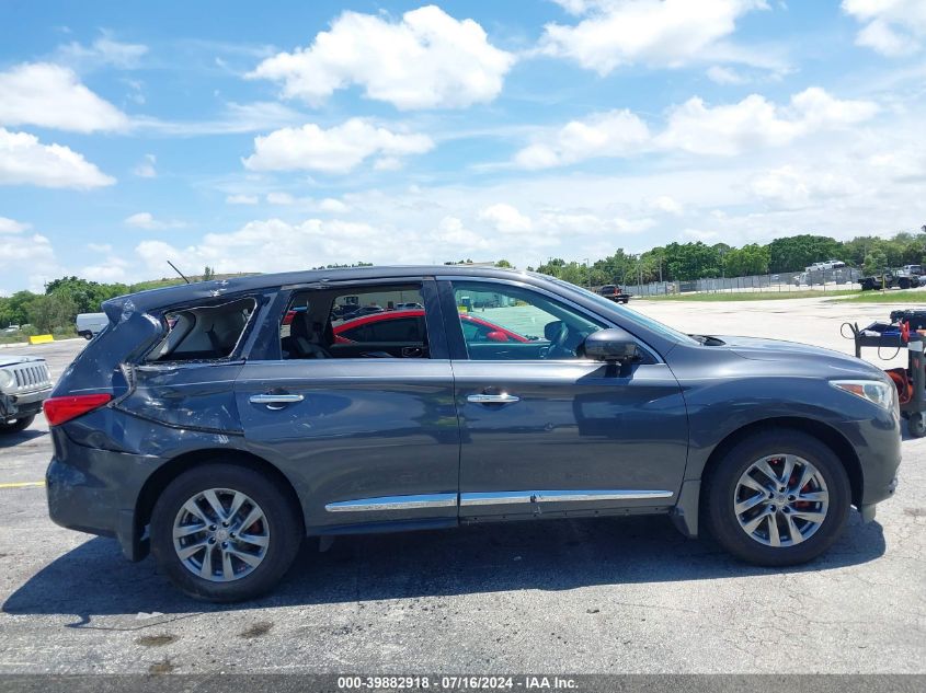 2013 Infiniti Jx35 VIN: 5N1AL0MM6DC314602 Lot: 39882918