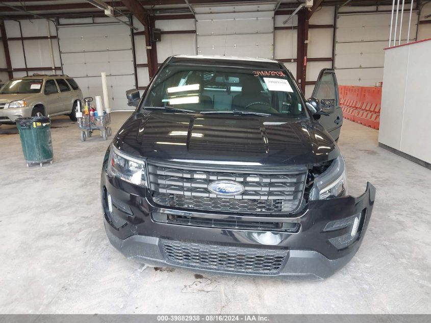 2019 Ford Police Interceptor Utility VIN: 1FM5K8AR7KGA63159 Lot: 39882938