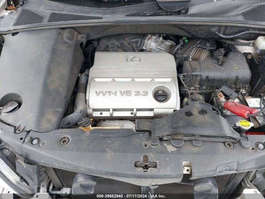 2004 Lexus Rx 330 VIN: JTJGA31U740041534 Lot: 39882945