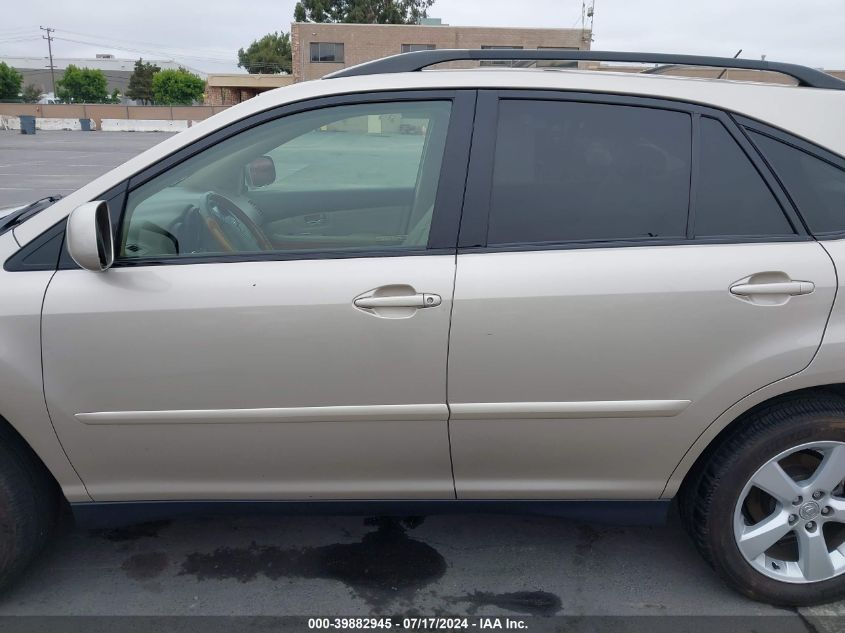 2004 Lexus Rx 330 VIN: JTJGA31U740041534 Lot: 39882945