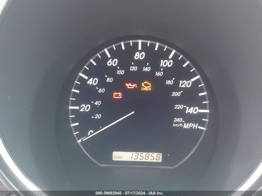 2004 Lexus Rx 330 VIN: JTJGA31U740041534 Lot: 39882945