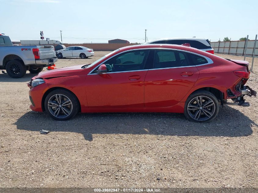 2021 BMW 228I Gran Coupe VIN: WBA53AK09M7J73171 Lot: 39882947