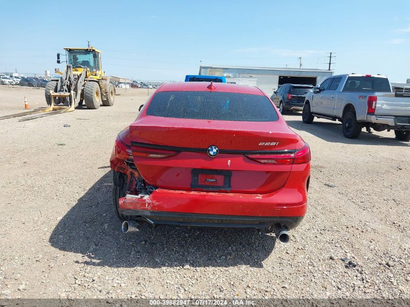 2021 BMW 228I Gran Coupe VIN: WBA53AK09M7J73171 Lot: 39882947