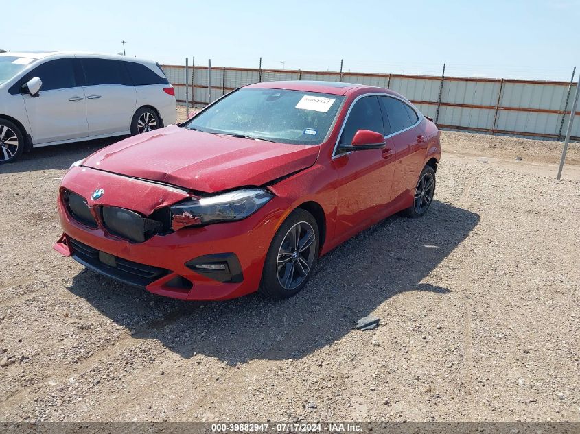 2021 BMW 228I Gran Coupe VIN: WBA53AK09M7J73171 Lot: 39882947