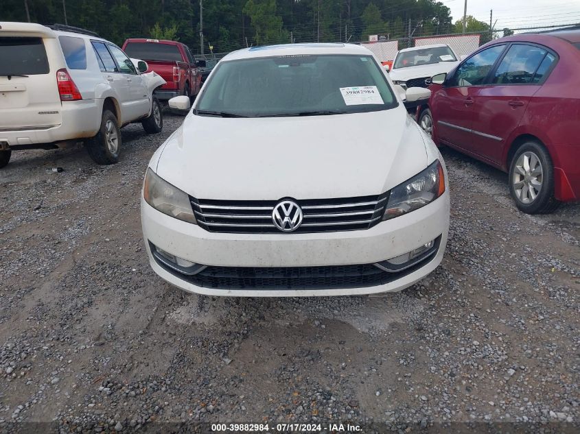 2012 Volkswagen Passat Sel VIN: 1VWCM7A35CC104650 Lot: 39882984