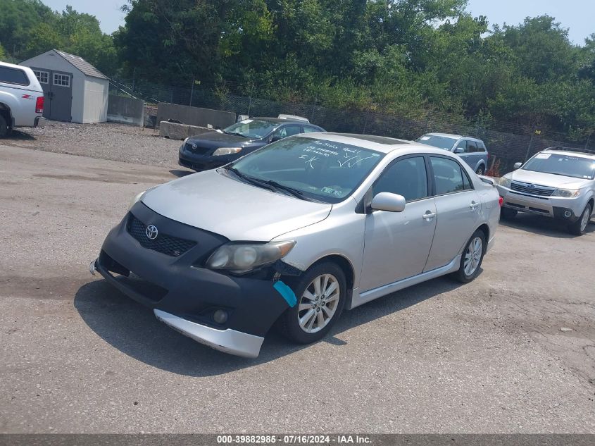 2010 Toyota Corolla S VIN: 2T1BU4EE0AC371630 Lot: 39882985