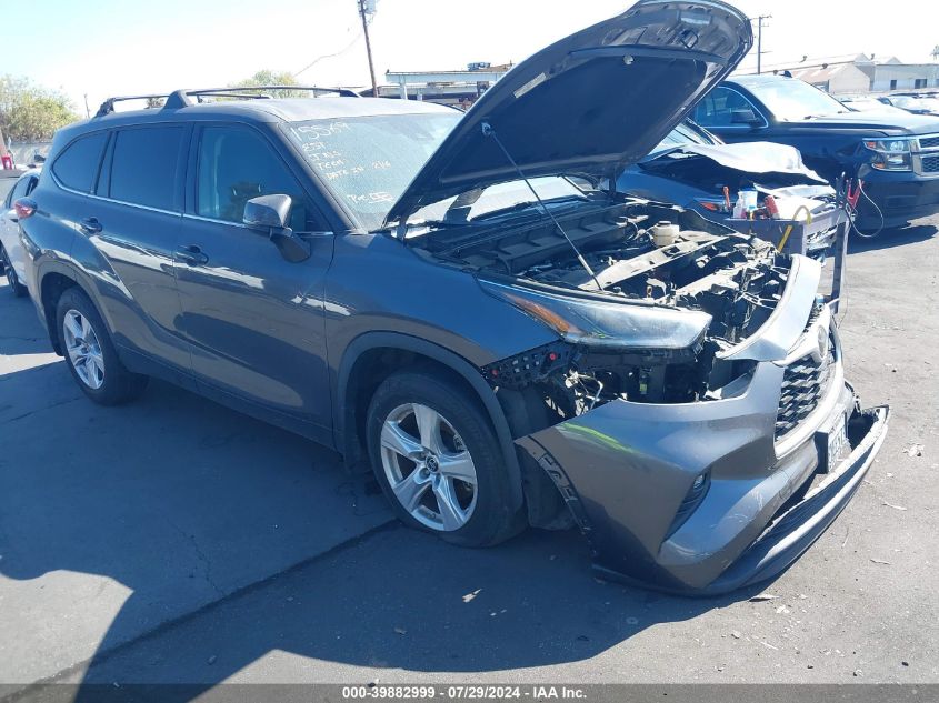 5TDZZRAH1MS086363 2021 TOYOTA HIGHLANDER - Image 1