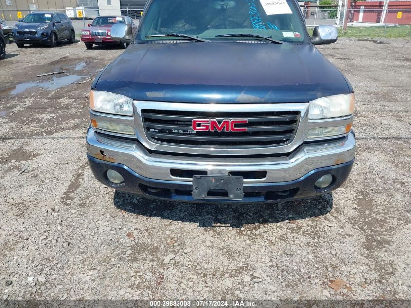 2006 GMC Sierra 1500 Sle1 VIN: 1GTEC19Z76Z233091 Lot: 39883003