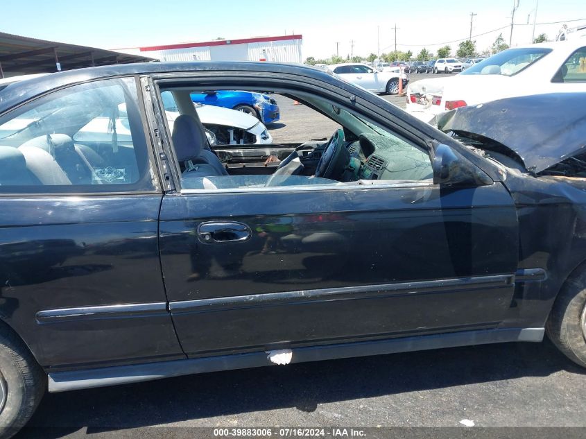 1998 Honda Civic Ex VIN: 1HGEJ8149WL097548 Lot: 39883006