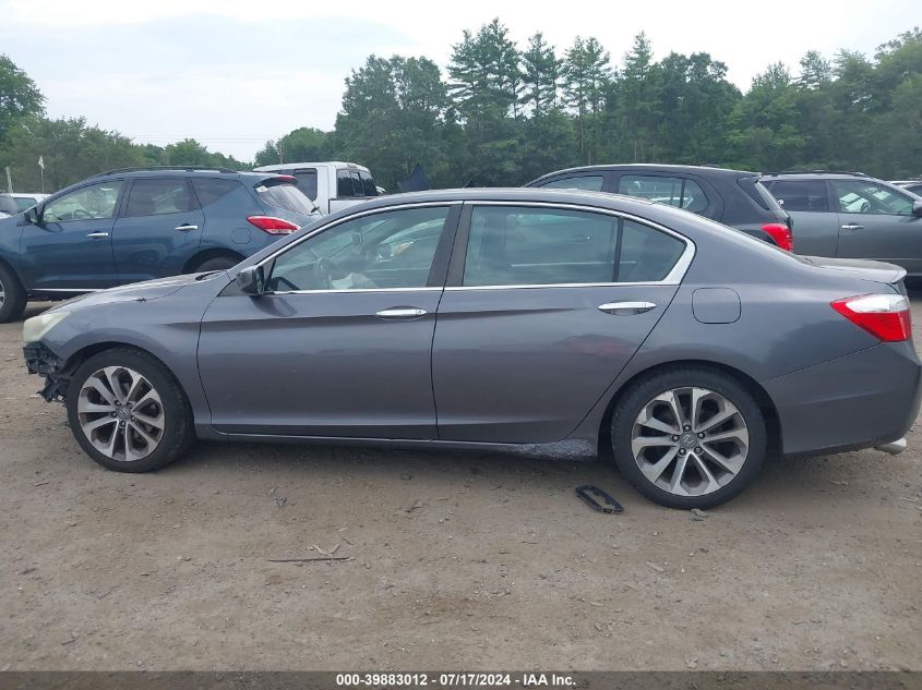 2013 Honda Accord Sport VIN: 1HGCR2F51DA092464 Lot: 39883012