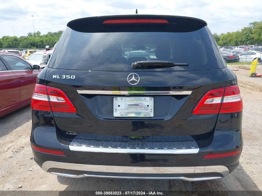 2015 Mercedes-Benz Ml 350 VIN: 4JGDA5JB4FA464435 Lot: 39883023