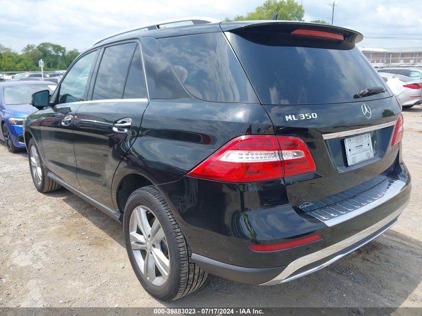 2015 Mercedes-Benz Ml 350 VIN: 4JGDA5JB4FA464435 Lot: 39883023