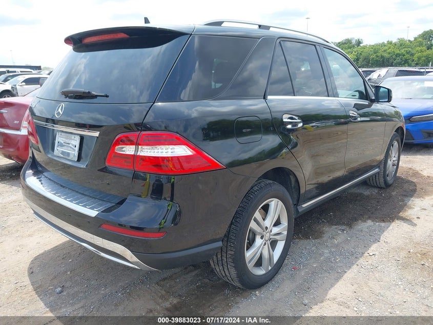 2015 Mercedes-Benz Ml 350 VIN: 4JGDA5JB4FA464435 Lot: 39883023