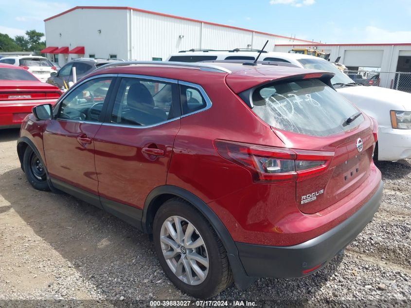 2022 Nissan Rogue Sport Sv VIN: JN1BJ1BW6NW490447 Lot: 39883027