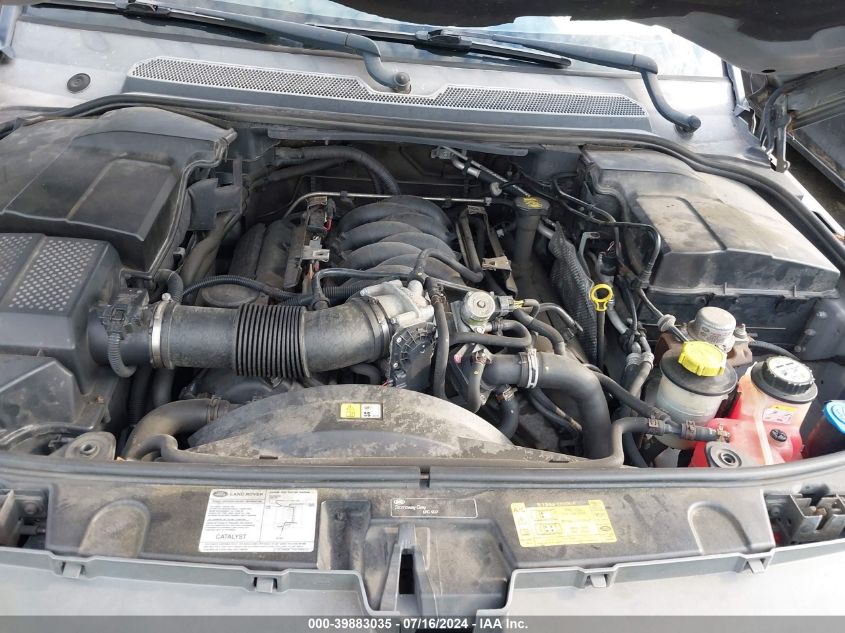 2007 Land Rover Range Rover Sport Hse VIN: SALSK25437A992075 Lot: 39883035