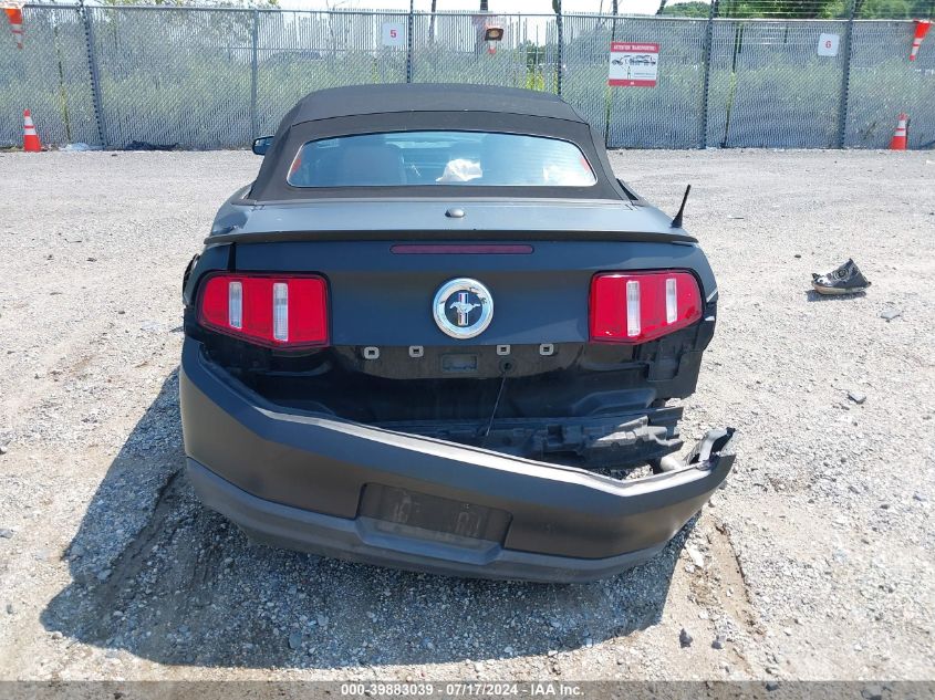 2012 Ford Mustang V6 Premium VIN: 1ZVBP8EM2C5286775 Lot: 39883039