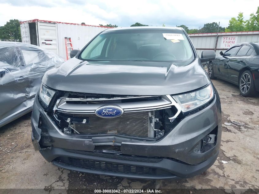 2016 Ford Edge Se VIN: 2FMPK3G97GBB20641 Lot: 39883042