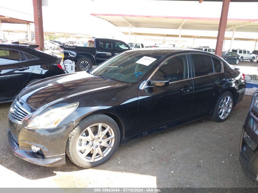 2013 Infiniti G37 Journey/Sport VIN: JN1CV6AP1DM71460 Lot: 39883044