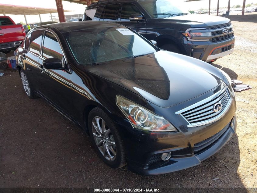 2013 Infiniti G37 Journey/Sport VIN: JN1CV6AP1DM71460 Lot: 39883044