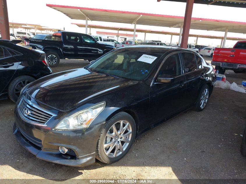 2013 Infiniti G37 Journey/Sport VIN: JN1CV6AP1DM71460 Lot: 39883044