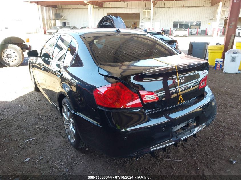 2013 Infiniti G37 Journey/Sport VIN: JN1CV6AP1DM71460 Lot: 39883044