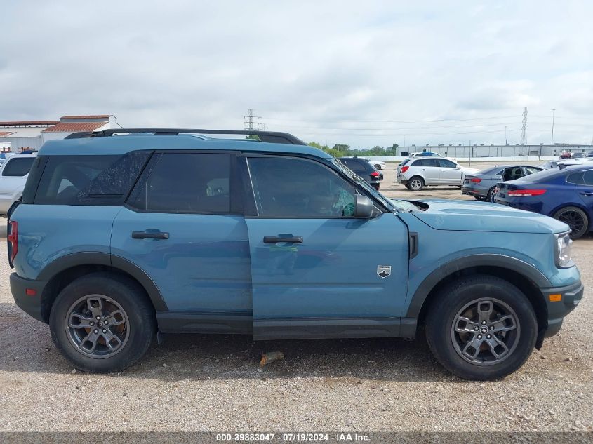 2022 Ford Bronco Sport Big Bend VIN: 3FMCR9B60NRD25064 Lot: 39883047