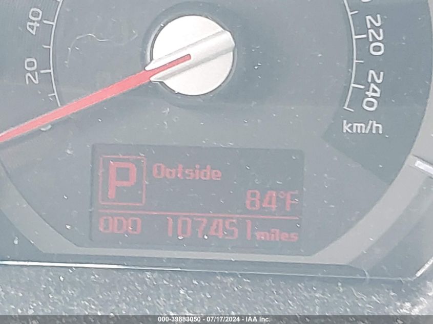 2014 Kia Sportage Lx VIN: KNDPBCAC3E7551332 Lot: 39883050