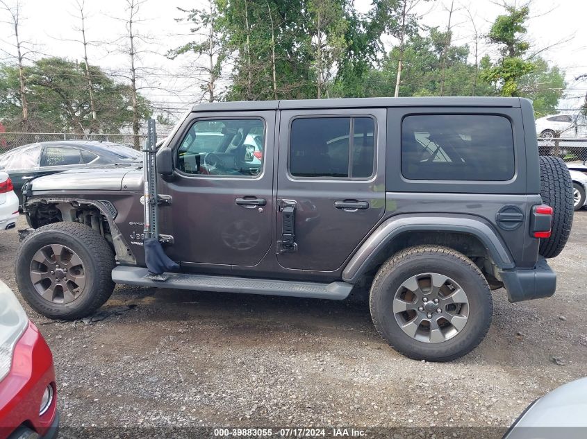 2020 Jeep Wrangler Unlimited Sahara VIN: 1C4HJXEN1LW138967 Lot: 39883055